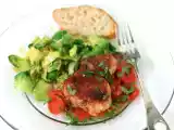 Recette Poulet rôti avec carottes et miel sans gluten