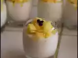 Recette Verrine légèrement exotique de fromage frais à l'ananas