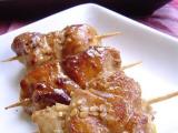 Recette Minis brochettes de poulet aux graines de sésame...