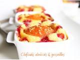 Recette Clafoutis aux abricots et groseilles