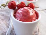 Recette Sorbet fraise : thermomix