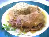 Recette Poule des iles, recette rapide à la cocotte minute