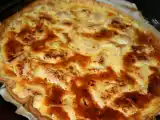 Recette Tarte salée au salers et au poulet