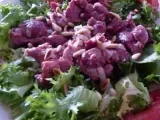 Recette Salade de gésiers