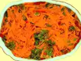 Recette Carottes râpées diététiques et 100% végétales