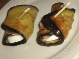 Recette Brochettes aubergines, mozzarella et jambon de parme