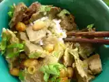Recette Porc mijoté à la citronnelle et aux cacahuètes
