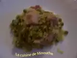 Recette Boulgour petits pois et lardons