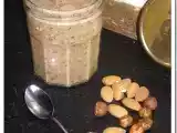 Recette ** confiture de lait aux amandes et noisettes torréfiées - grillées**