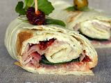 Recette Wraps kiri-pancetta