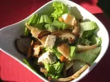 Recette Salade de chou chinois tofu et noix de cajou