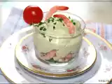 Recette Mousse d?avocat au siphon et crevettes