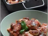 Recette Gratin de rigatoni, tomates & mozzarella