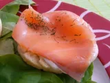 Recette Muffin anglais au saumon fumé