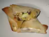 Recette Samoussa courgette olive & fêta