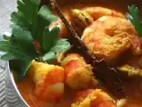 Recette Curry de crevettes au yaourt