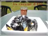 Recette Moules au roquefort