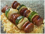 Recette Brochettes de saucisses italiennes