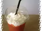Recette Gaspacho avec sa mousse de chèvre