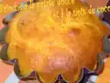 Recette Brioche à la patate douce et à la noix de coco