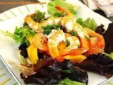 Recette Salade aux crevettes