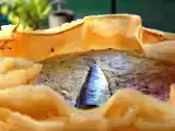 Recette Tarte croustillante sardines & fromage fines herbes