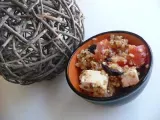 Recette Salade de quinoa, feta, olives