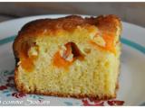 Recette Gâteau moelleux de polenta aux abricots