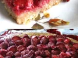 Recette Tarte-biscuit aux fraises