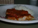 Recette Filet de lieu noir à la sauce tomate provençale