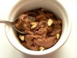 Recette Crème glacée hyperprotéinée chocolat éclats coco-banane