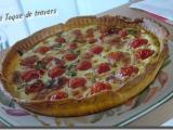 Recette Quiche aux tomates cerises et mozzarella