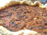 Recette Tarte au crabe et aux champignons