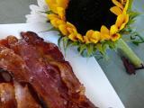 Recette Bacon confit au sirop d'érable