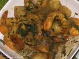 Recette Saint-jacques et crevettes au curry