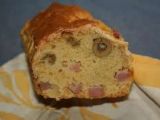 Recette Cake au jambon et aux olives