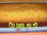 Recette Cake au citron