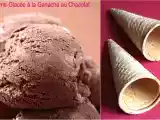 Recette Crème-glacée à la ganache au chocolat