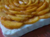 Recette Gâteau de fromage blanc aux nectarines