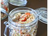 Recette Salade de quinoa, tomates, crabe et feta