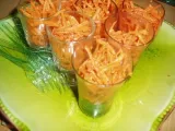 Recette Verrines de carottes aux graines de sésame