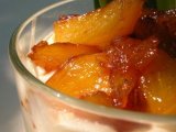 Recette Crème chibouste à l'ananas caramélisé