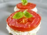 Recette Croque chèvre, tomate et basilic