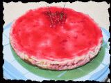 Recette Cheese cake ricotta groseille