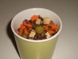 Recette Salade de lentilles, carottes & emmental