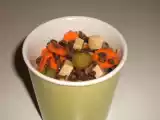 Recette Salade de lentilles, carottes & emmental