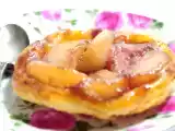Recette Tarte tatin à la pêche blanche