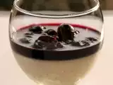 Recette Panna cotta aux cerises noires