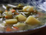 Recette Soupe de haricots verts et pommes de terre