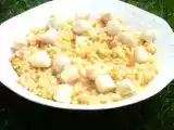Recette Risotto aux tomates et saint-jacques poêlées